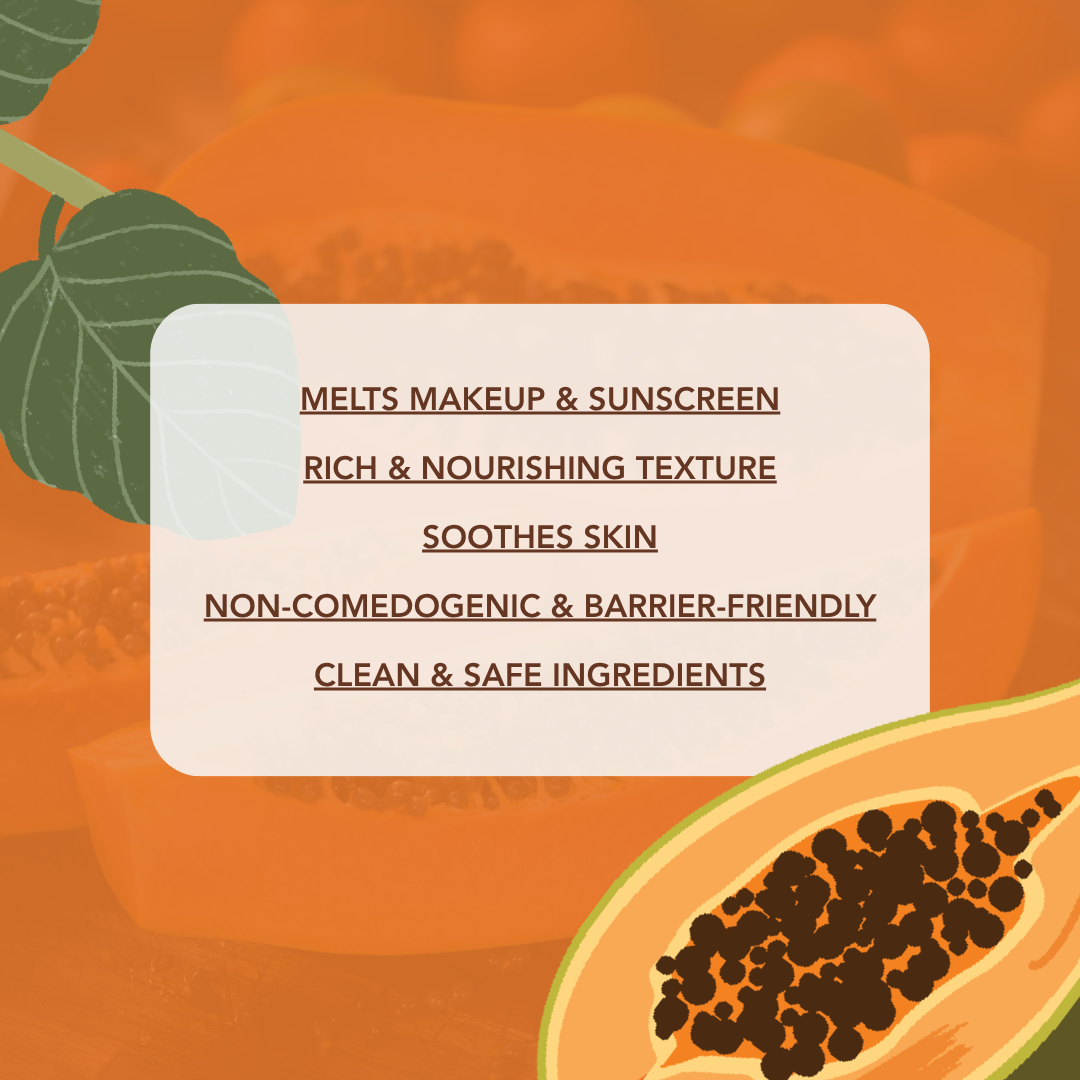 Papaya & Shea Butter Cleansing Balm