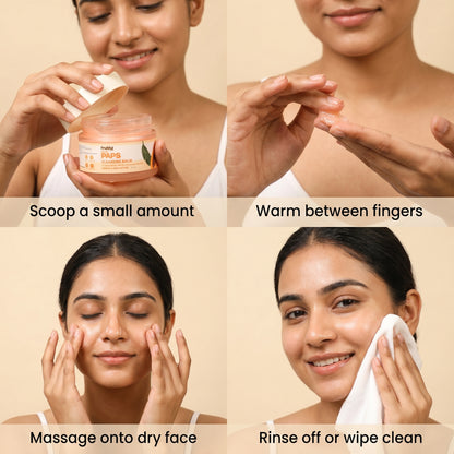 Papaya & Shea Butter Cleansing Balm (10g)