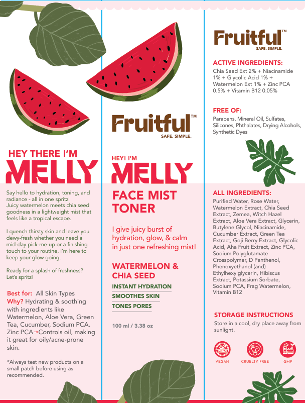 Watermelon & Chia Seed Face Mist Toner