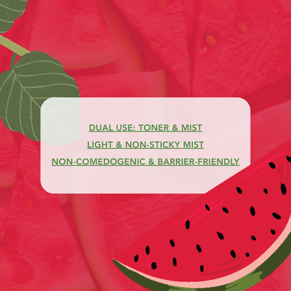 Watermelon & Chia Seed Face Mist Toner